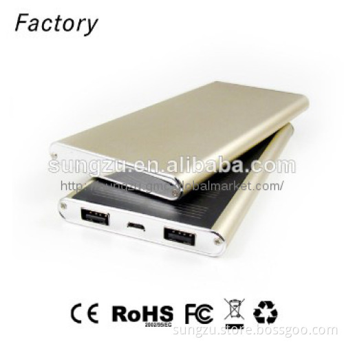 Solar Panel Portable mobile power bank Backup External Battery Pack